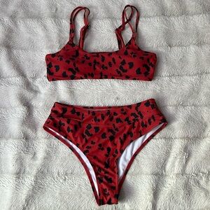 bikini top and bikini bottoms